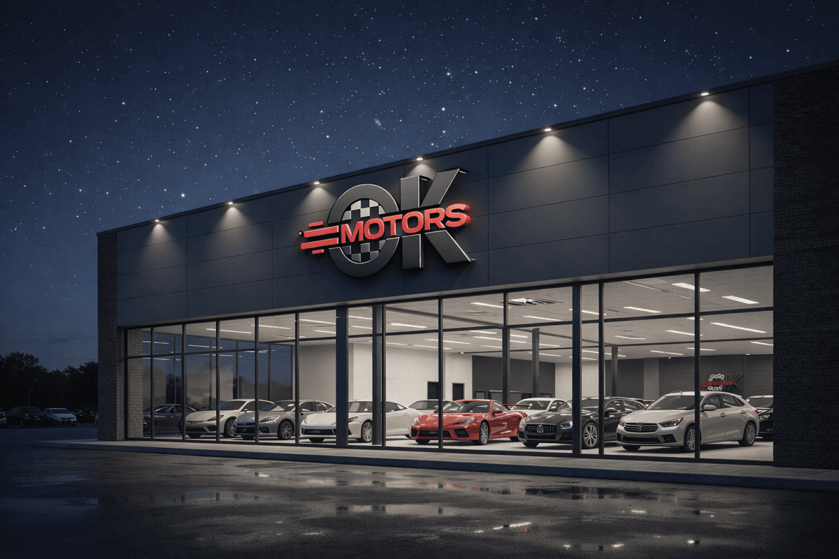 OK Motors showroom